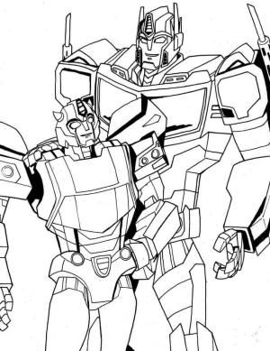 Optimus Başbakan boyama sayfası,  coloring page, Bumblebee ve Optimus, 