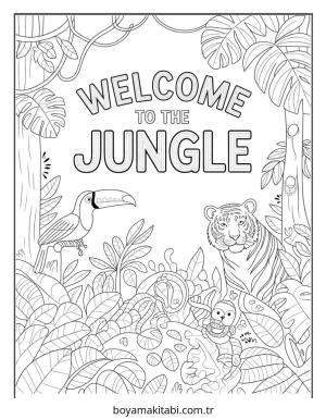 Orman Hayvanları boyama sayfası – ücretsiz yazdır, boyama etkinliği