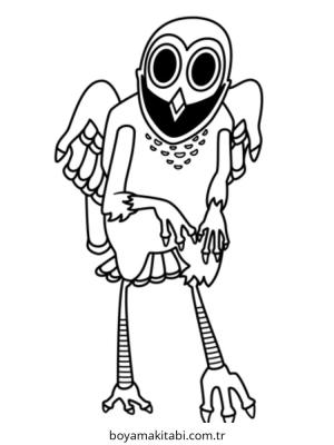 Orman boyama sayfası – boyama etkinliği, çocuk aktivitesi