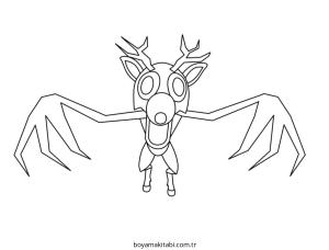 Orman boyama sayfası – ücretsiz yazdır, boyama etkinliği