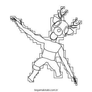 Orman boyama sayfası – eğlenceli etkinlik, el becerilerini geliştirir