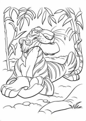 Ormanın Kitabı boyama sayfası,  coloring page, Ormanın Kitabı JPG, 