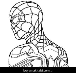 Örümcek Adam boyama sayfası – yaratıcılık, eğlenceli etkinlik
