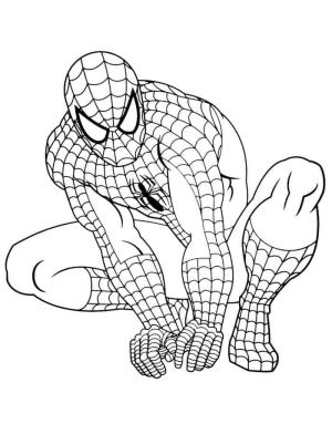 Örümcek Adam boyama sayfası, Spiderman coloring page, Inanılmaz örümcek Adam, 