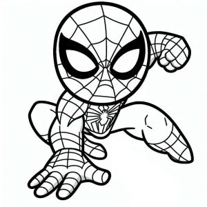 Örümcek Adam boyama sayfası, Spiderman coloring page, Örümcek Adam 6, 