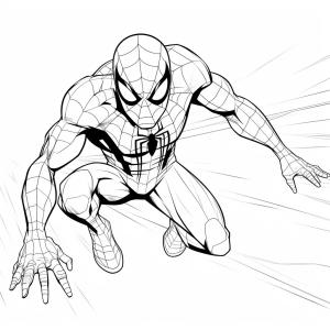 Örümcek Adam boyama sayfası, Spiderman coloring page, Orumcek Adam hizi, 