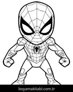 Örümcek Adam boyama sayfası – ücretsiz yazdır, boyama etkinliği