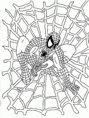 Örümcek Adam boyama sayfası, Spiderman coloring page, Ücretsiz örümcek Adam, 