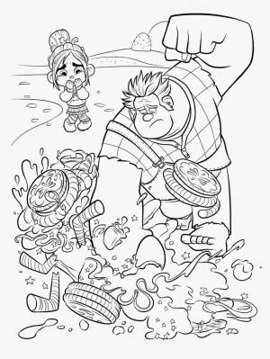 Oyunbozan Ralph boyama sayfası,  coloring page, Ralph ve Vanellope Resim, 