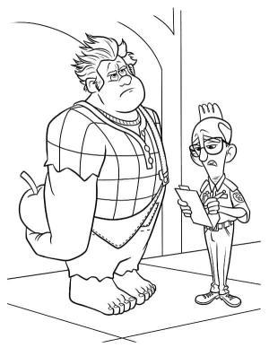 Oyunbozan Ralph boyama sayfası,  coloring page, Oyunbozan Ralph, 