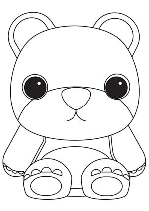 Oyuncak Ayı boyama sayfası,  coloring page, Küçük oyuncak ayı, 