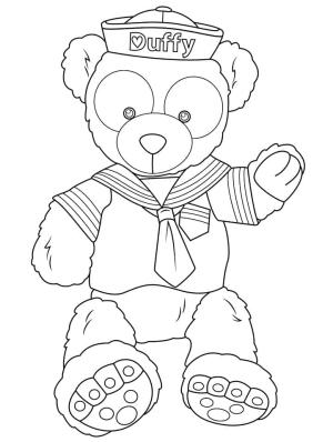 Oyuncak Ayı boyama sayfası,  coloring page, Sailor oyuncak ayı, 