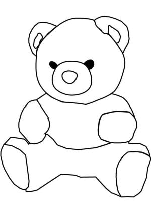 Oyuncak Ayı boyama sayfası,  coloring page, Oyuncak ayı resmi, 