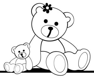 Oyuncak Ayı boyama sayfası,  coloring page, oyuncak ayılar, 