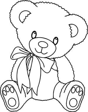 Oyuncak Ayı boyama sayfası,  coloring page, Çok güzel oyuncak ayı, 