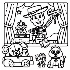 Oyuncak Hikayesi boyama sayfası,  coloring page, Oyuncak Hikayesi – Sayfa 6, 