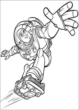 Oyuncak Hikayesi boyama sayfası,  coloring page, Disney Toy Story’den Buzz Işıkyılı, 