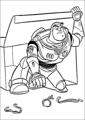 Oyuncak Hikayesi boyama sayfası,  coloring page, Disney Oyuncak Hikayesi Buzz Işıkyılı, 