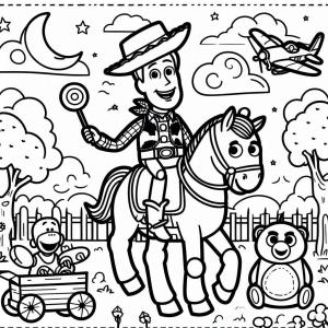 Oyuncak Hikayesi boyama sayfası,  coloring page, Oyuncak Hikayesi – Sayfa 8, 