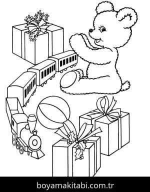 Oyuncak boyama sayfası – eğitici aktivite, yaratıcılık