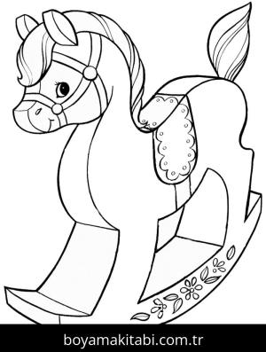 Oyuncak boyama sayfası – çocuklar için, çizgi film temalı