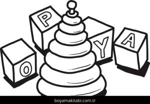 Oyuncak boyama sayfası – ücretsiz yazdır, boyama etkinliği