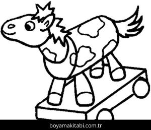 Oyuncak boyama sayfası – boyama çalışması, yaratıcılığı geliştirir