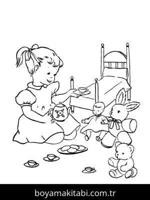 Oyuncak boyama sayfası – ücretsiz yazdır, boyama etkinliği