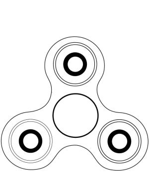 Oyuncak boyama sayfası,  coloring page, Spinner’ı Sallayın, 