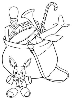 Oyuncak boyama sayfası,  coloring page, Sevimli oyuncaklar, 