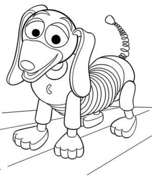 Oyuncak boyama sayfası,  coloring page, Köpek Oyuncak, 