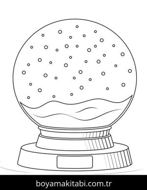 Oyuncak boyama sayfası – sevimli karakter, sanatsal çalışma