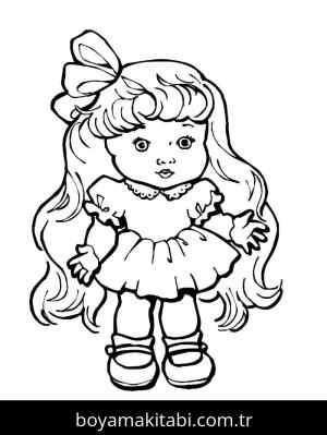 Oyuncak boyama sayfası – çocuklar için, çizgi film temalı