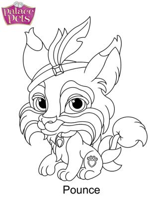 Palace Pets boyama sayfası,  coloring page, Saray Evcil Hayvanlarının Saldırısı, 