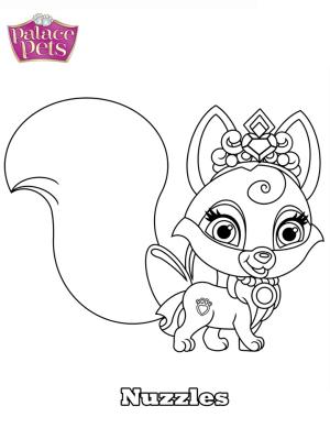 Palace Pets boyama sayfası,  coloring page, Saray Evcil Hayvanları, 