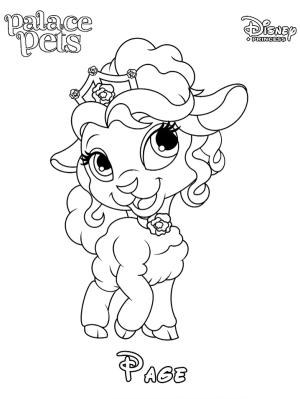 Palace Pets boyama sayfası,  coloring page, Sayfa Prensesi ücretsiz, 