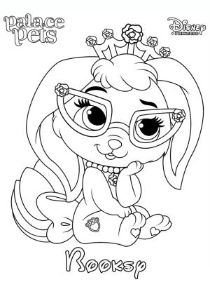 Palace Pets boyama sayfası,  coloring page, Kitapsever Prenses, 