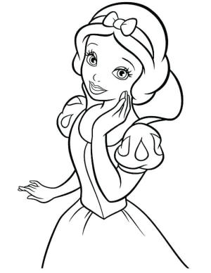 Pamuk Prenses boyama sayfası,  coloring page, Disney Prenses Pamuk Prenses, 