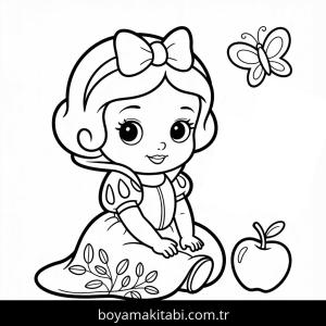 Pamuk Prenses Boyama