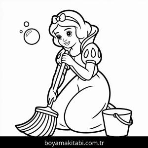 Pamuk Prenses Boyama