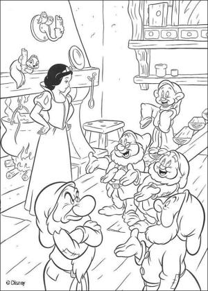 Pamuk Prenses boyama sayfası,  coloring page, Disney’den Pamuk Prenses, 