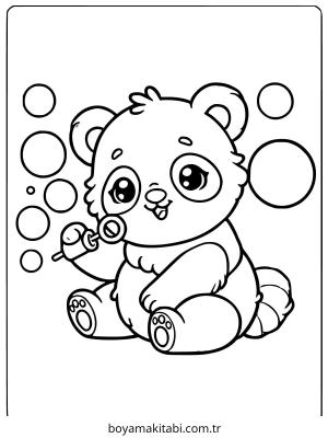 Panda boyama sayfası – ücretsiz yazdır, boyama etkinliği