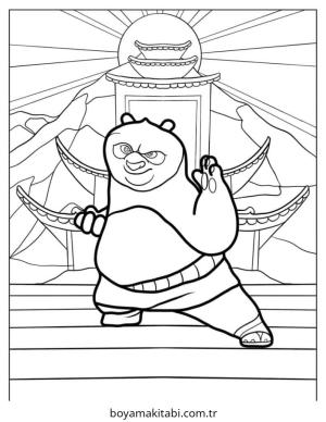 Panda Boyama