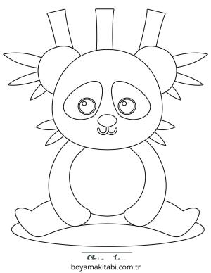 Panda Boyama