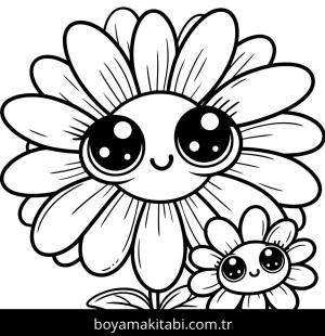 Papatya boyama sayfası,  coloring page, , 