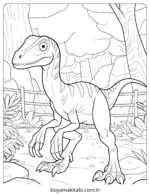 Park boyama sayfası – çocuk aktivitesi, PDF indir