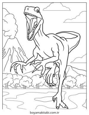 Park boyama sayfası – çocuklar için, çizgi film temalı