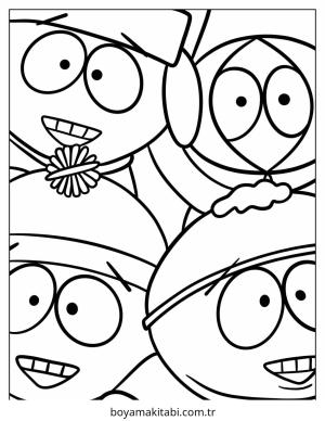 Park boyama sayfası – evde etkinlik, ücretsiz yazdır