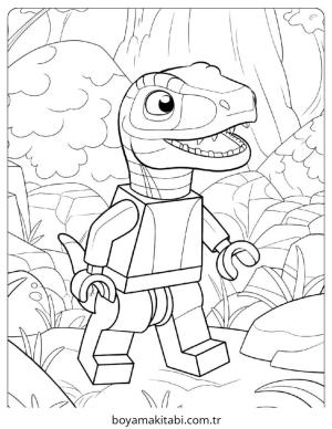 Park boyama sayfası – renkli çizimler, okul öncesi