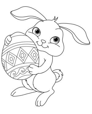 Paskalya Tavşanı boyama sayfası,  coloring page, Paskalya Tavşanı, 